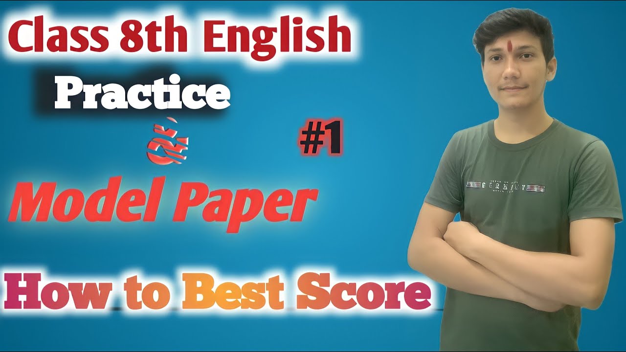 Rbse 8th class english // rbse 8th class english model paper 2022 /  8th class model paper 2022