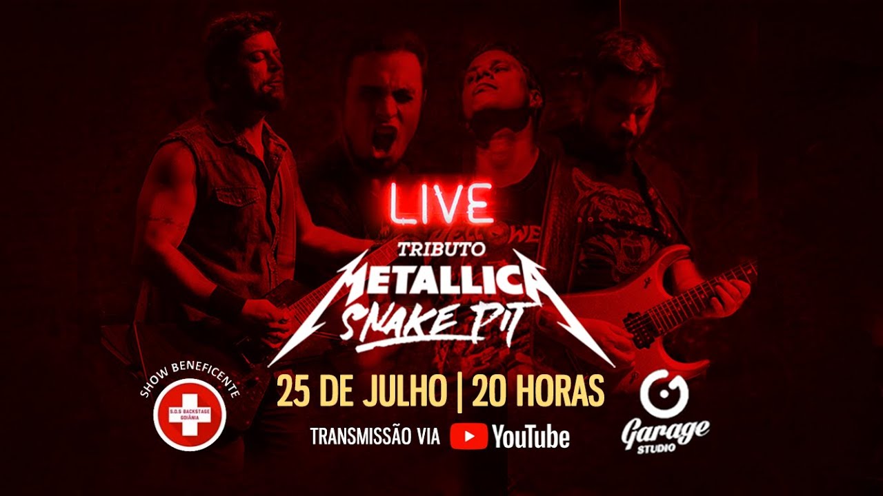 Live Snakepit - Tributo Metallica (25.07.2020)