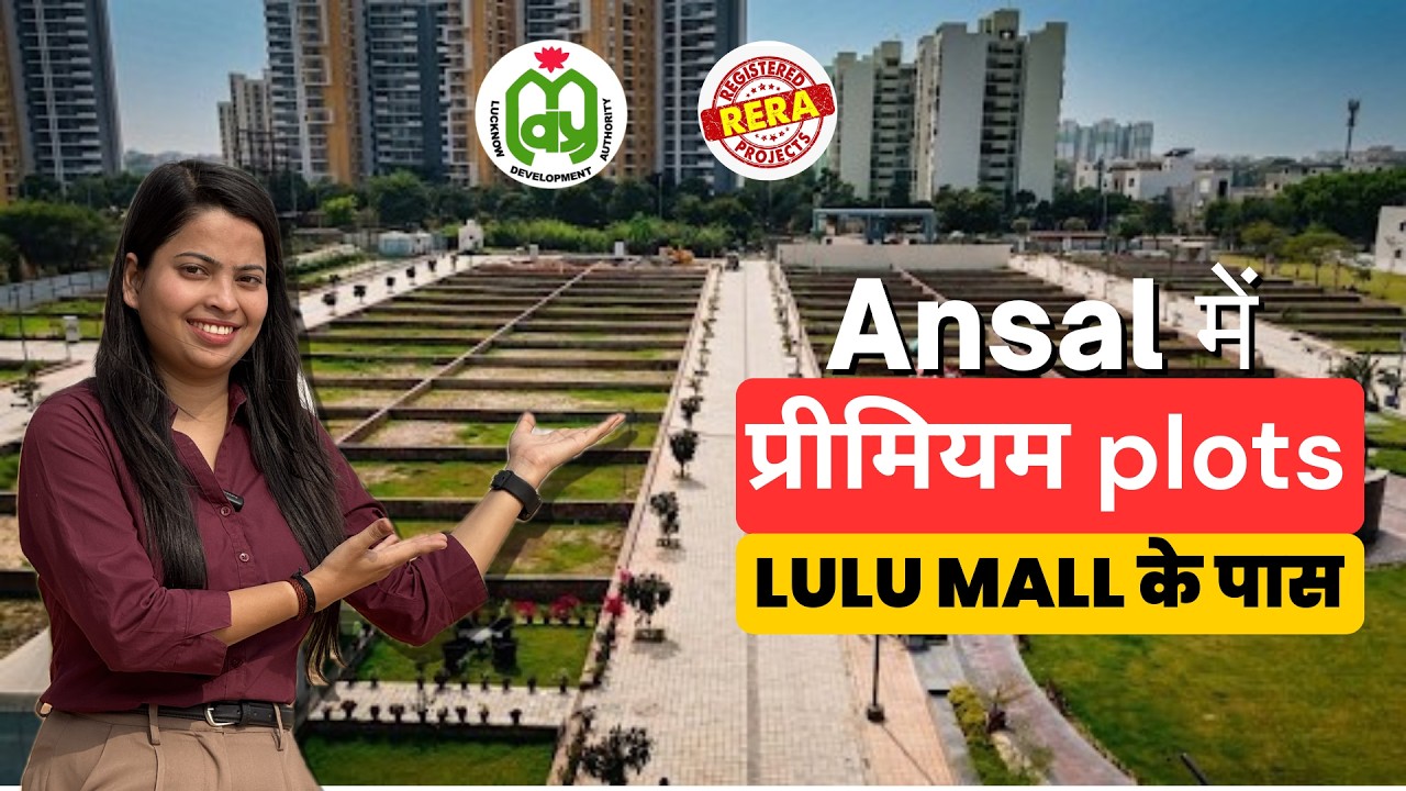 Lucknow Plots Near Shaheed Path | Ansal Pardos Sukoon Premium Investment #plotsinlucknow ##okasplots