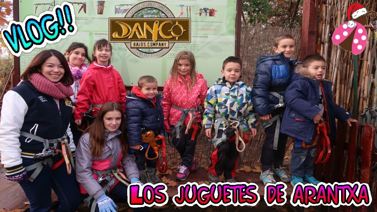 Vlog en Danco, el parque de aventuras con amigos youtubers