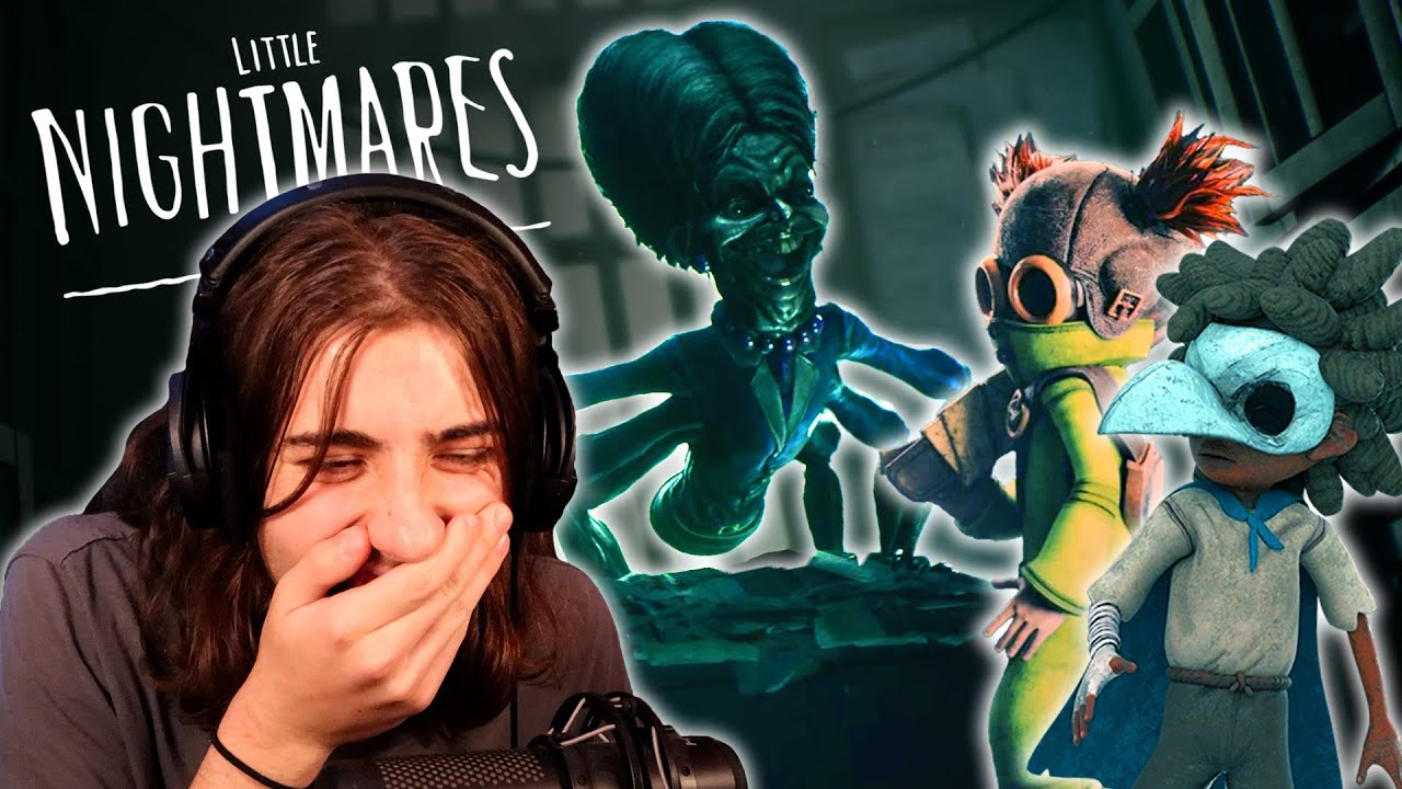 WHO IS SHE?? | Little Nightmares 3 Multiplayer #2