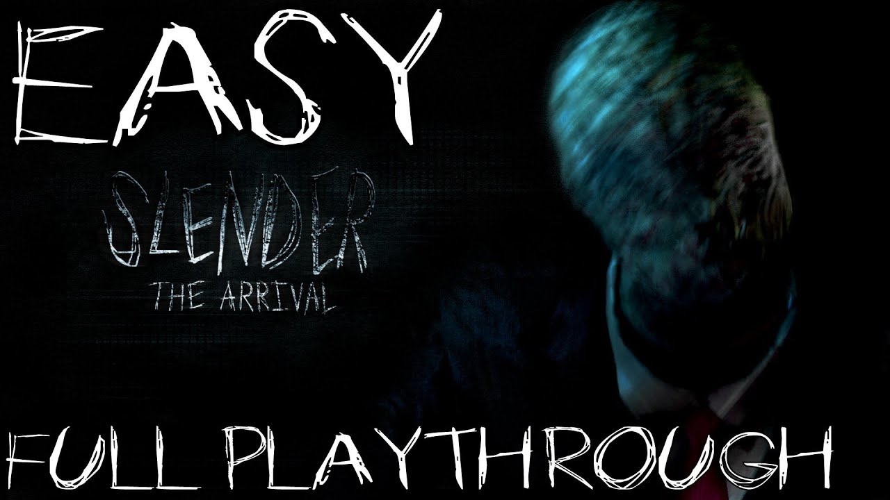 Slender: The Arrival - Easy - FULL Playthrough - All Scrapbook Items + GENESIS (Steam Version)