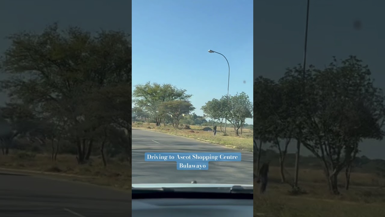 Driving To Ascot Shopping Centre in Bulawayo. Watch the rest of the video @auntievonnie #bulawayo