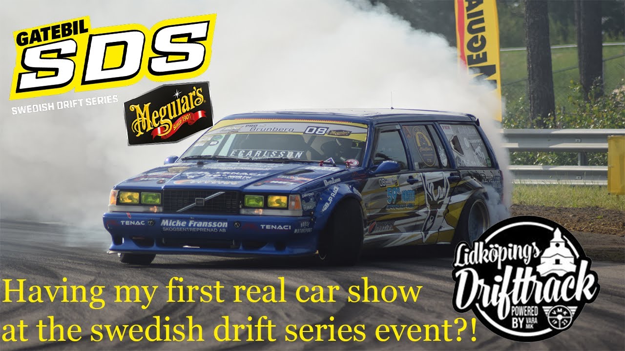 Swedish drift series round 4 Lidk&ouml;ping drifttrack