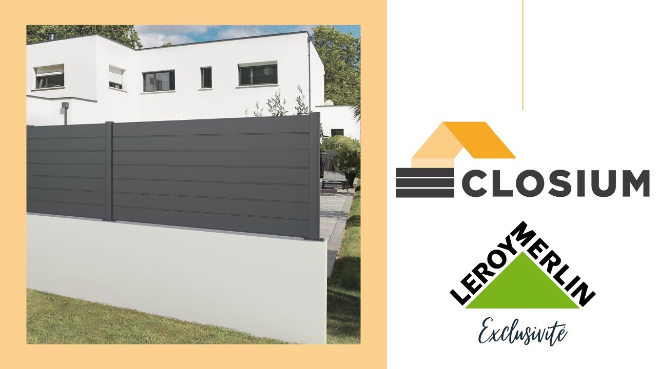 Clôture aluminium Closium
