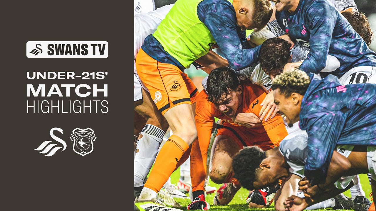 Swansea City v Cardiff City | U21s | Highlights.