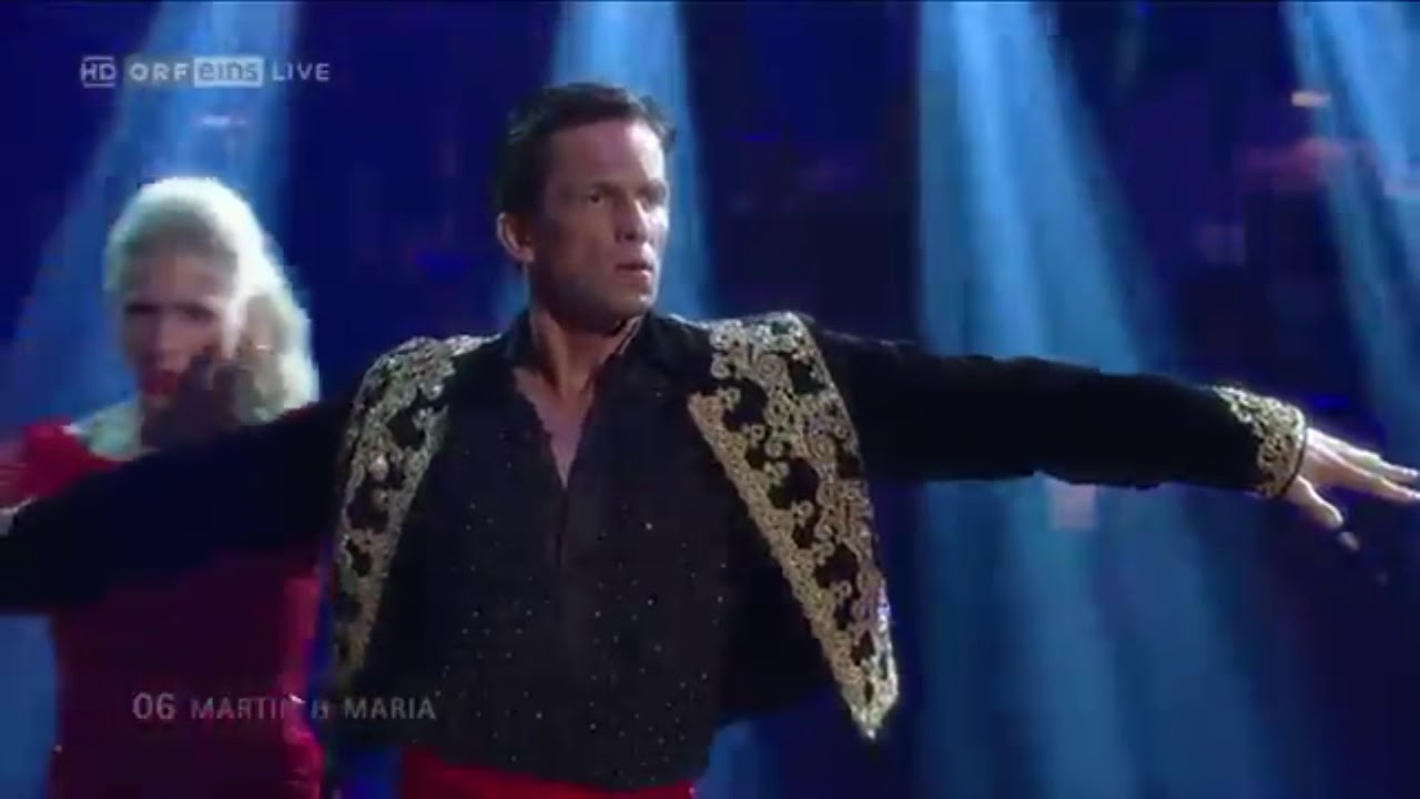 Dancing Star Maria Santner mit Martin Ferdiny - Paso Doble