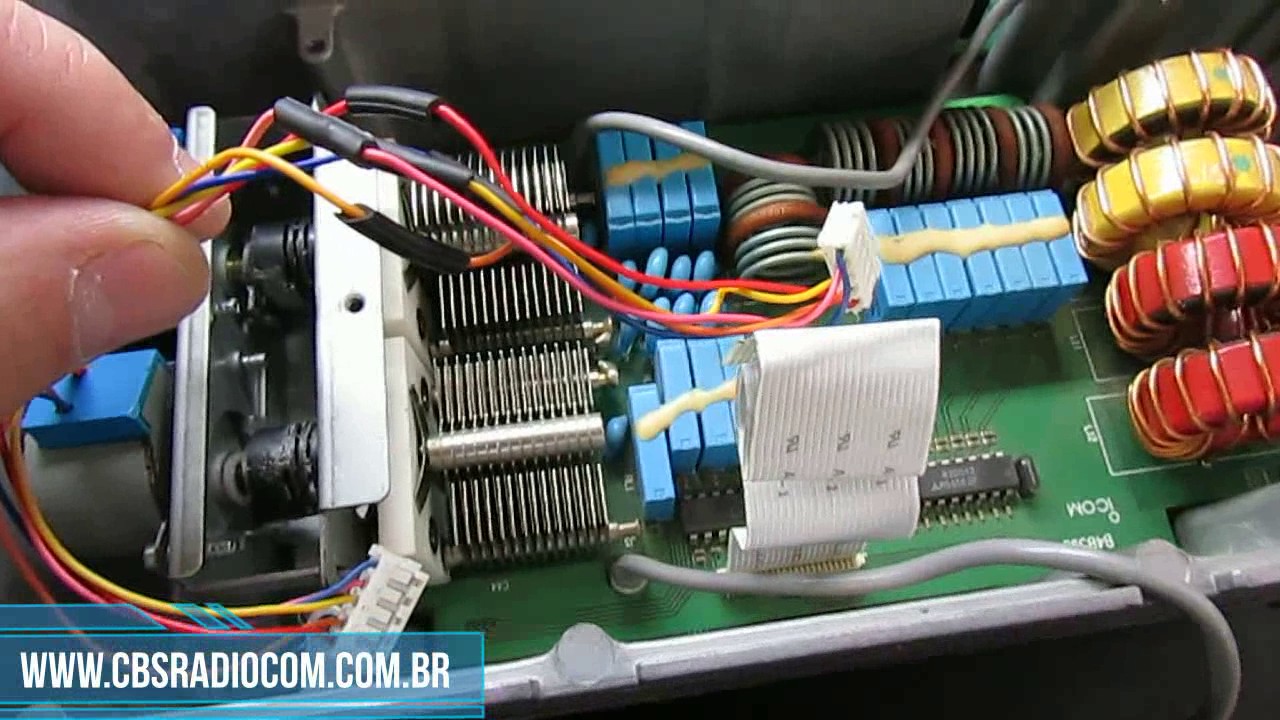 Icom IC-746PRO - Modificação dos Pré-Drivers e Recuperação do Acoplador