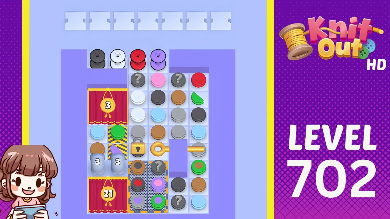 Knit Out Level 702 Solution Walkthrough
