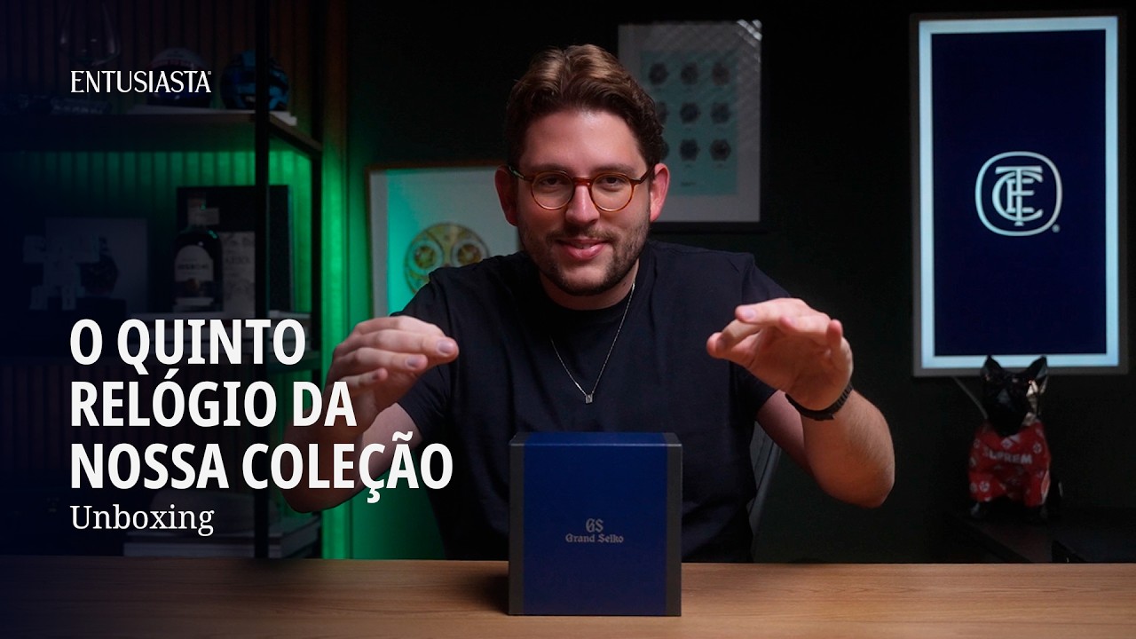 O QUINTO RELÓGIO DA COLEÇÃO DOS ENTUSIASTAS | UNBOXING
