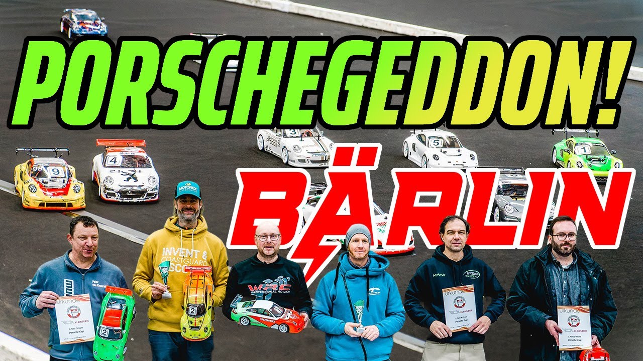 A, B & C FINALS | PORSCHEGEDDON BÄRLIN | RCK Kleinserie Lauf | TSV Mariendorf 25.01.26 | Porsche CUP