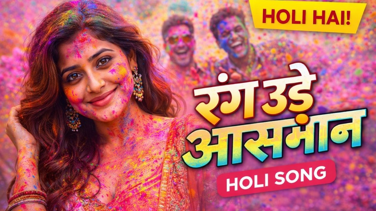 रंग उड़े आसमान | Holi Special Song 2026 | Rang Ude Aasman  | Full Masti Video 🌈
