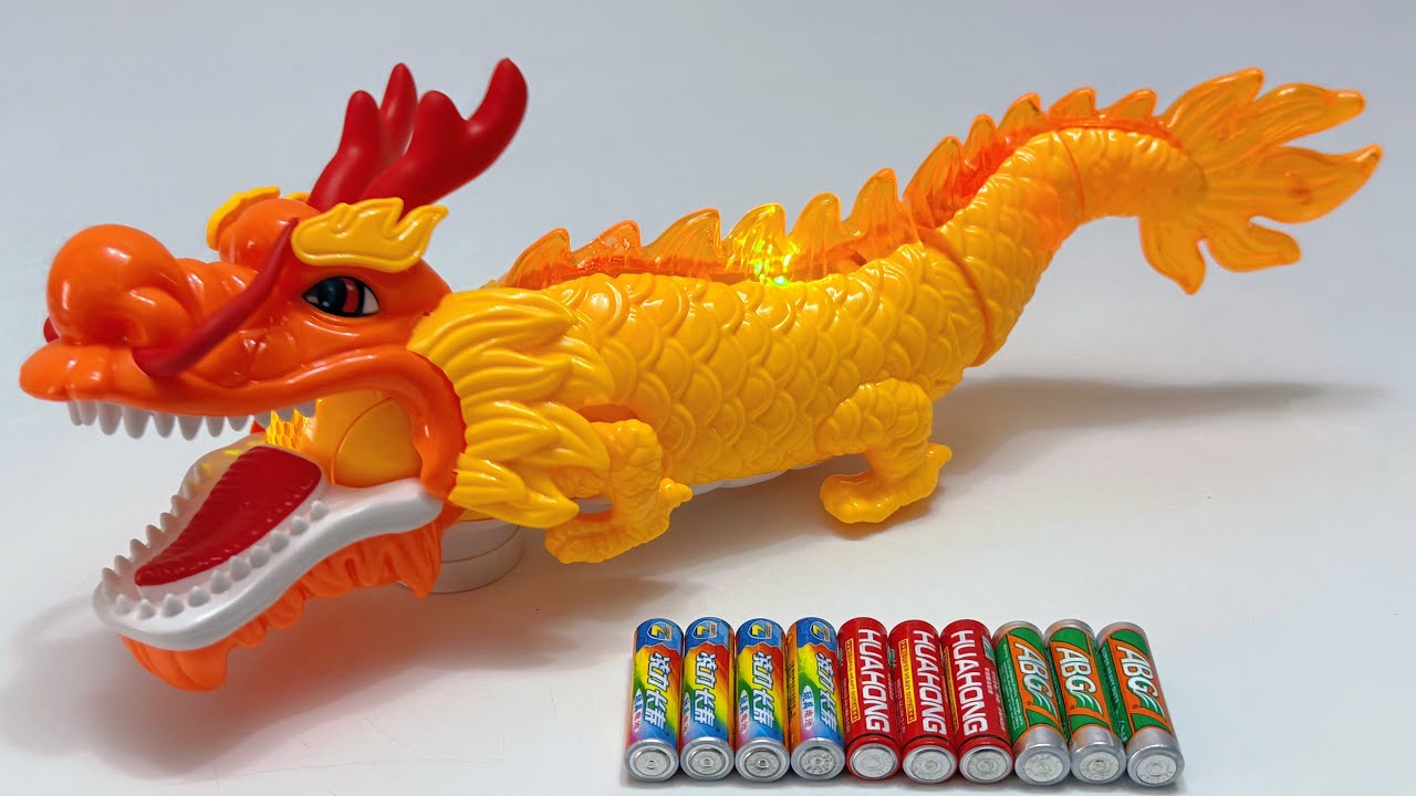 Unboxing Electric Dragon Dance, Electric Drumming Monkey, RC Ambulance, Deformed RC Police Car
