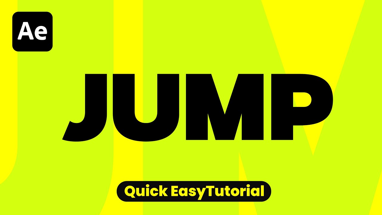 Text Bounce Effect in 7 Minutes | Step-by-Step Guide | Motion Graphics