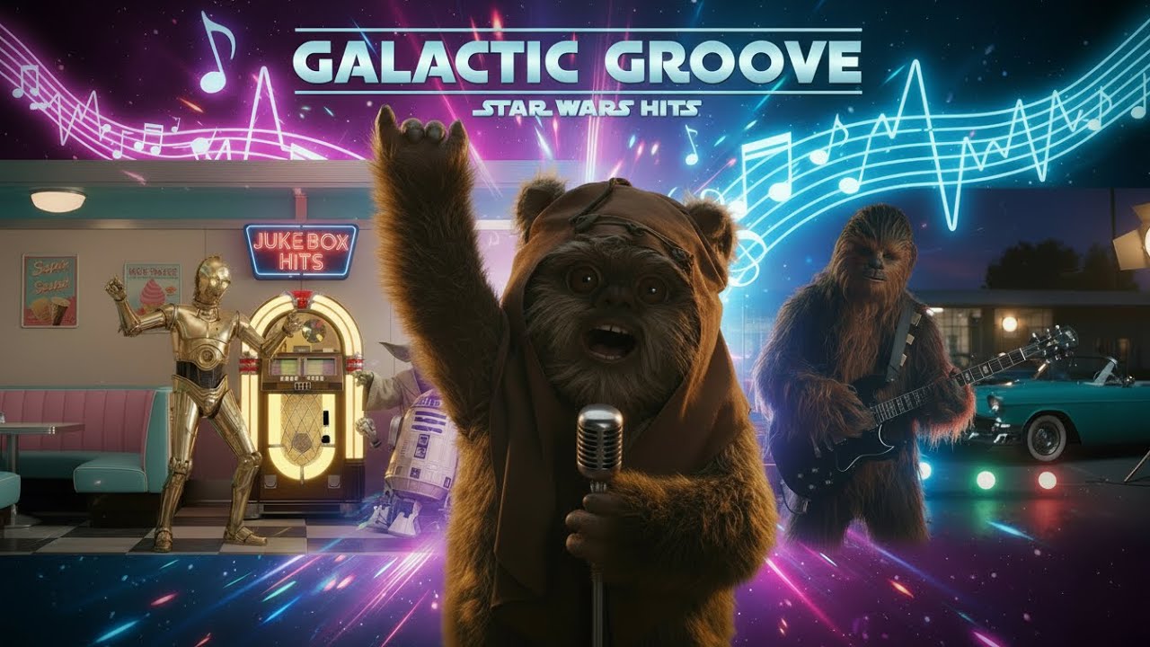 Galactic Groove | Star Wars Parody Hits | Grease lightning
