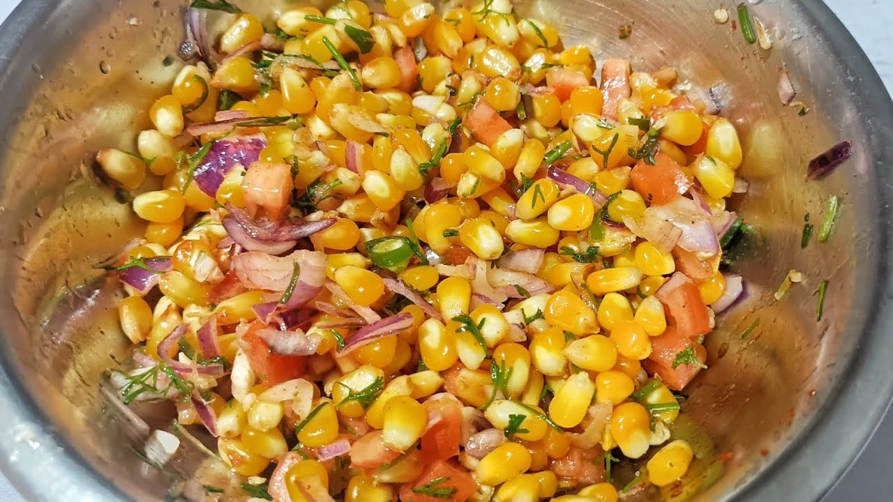 Sweet Corn Chaat Recipe 🌽😋 | Sweet Corn recipe | Masala Corn recipe 