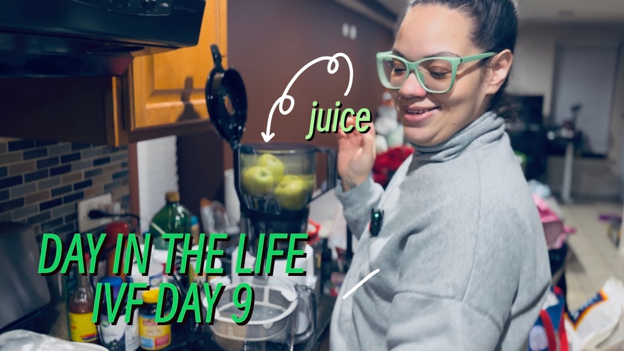 Day In The Life | IVF Day 9 | The Perteets