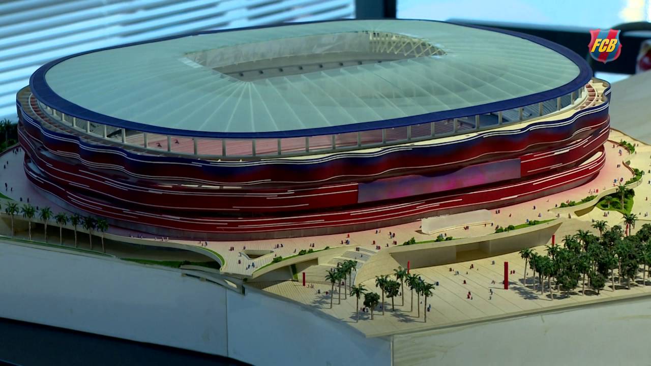Els projectes finalistes del Nou Camp Nou i Nou Palau