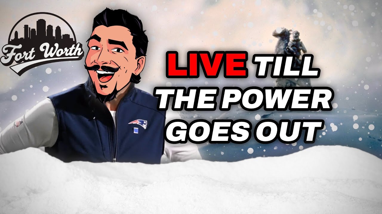 Gaming Till The Power Goes Out 🔴 LIVE | Texas Snowstorm Survival