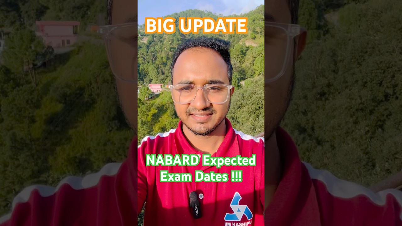 BIG UPDATE!! NABARD Notification Update!! Expected Exam dates!! #agriexams #nabard