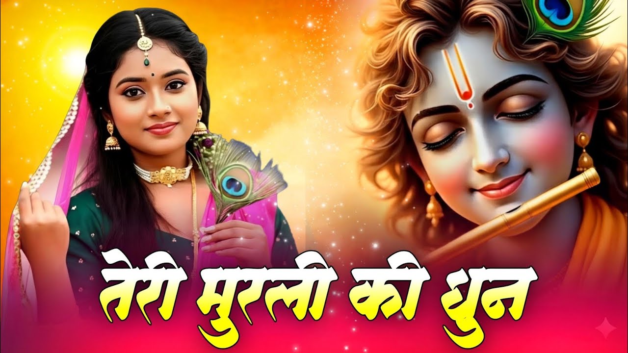 तेरी मुरली की धुन सुनने मैं बरसाने से आयी Teri Murli Ki Dhun Most Popular Radha Krishna #bhajan
