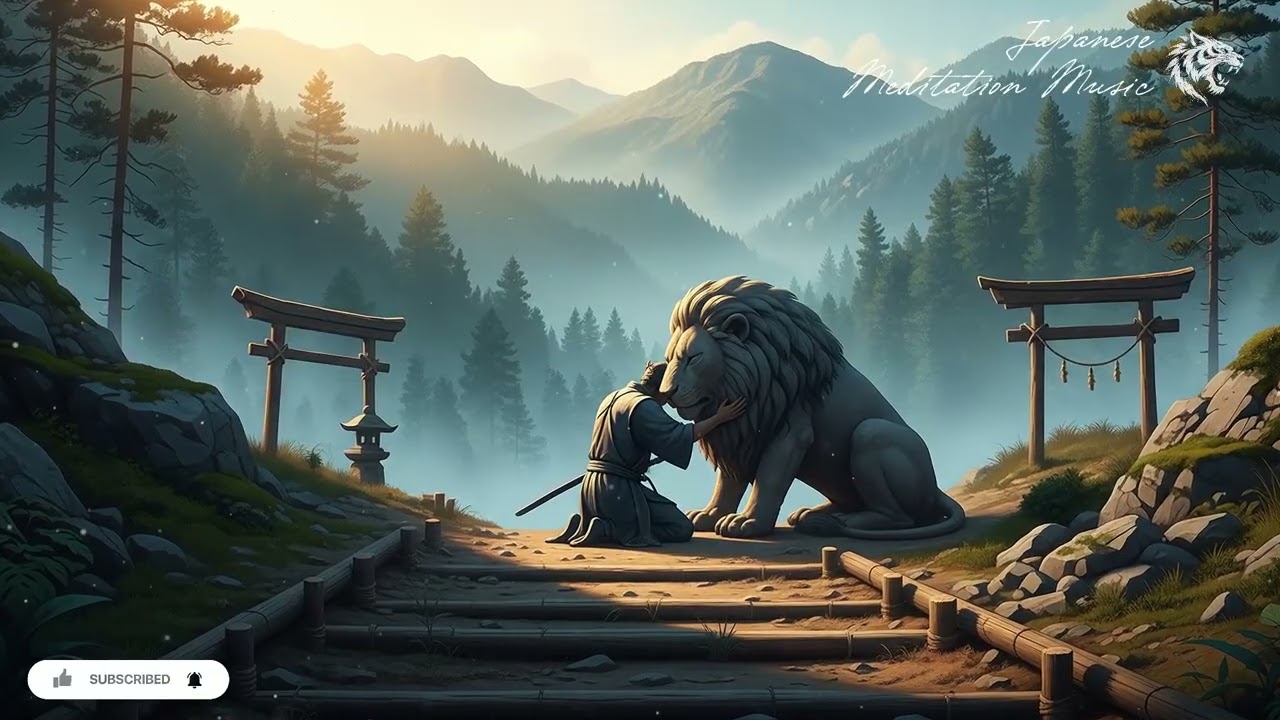 Lion Ward (獅子の守護) - Channels intensity into controlled focus | Japanese Ambient Instrumental Music