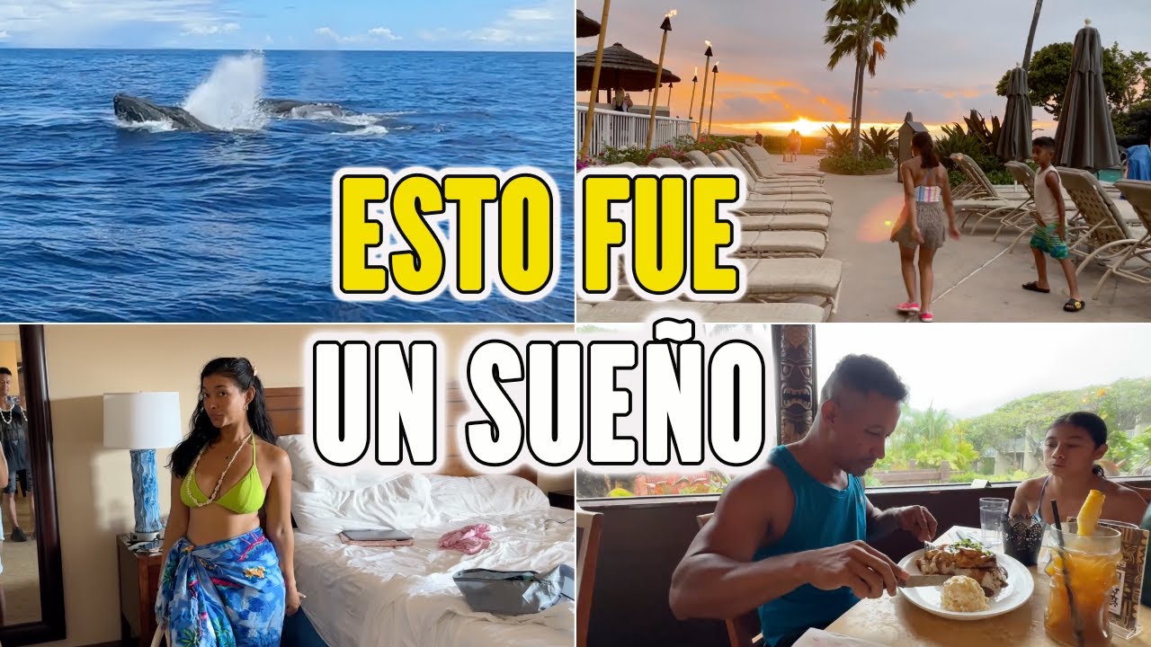 NOS FUIMOS A VER  LAS BALLENAS 🐳  Y PROBANDO COMIDA DE HAWAIANA 🌺  | FAMILIA JAQUEZ
