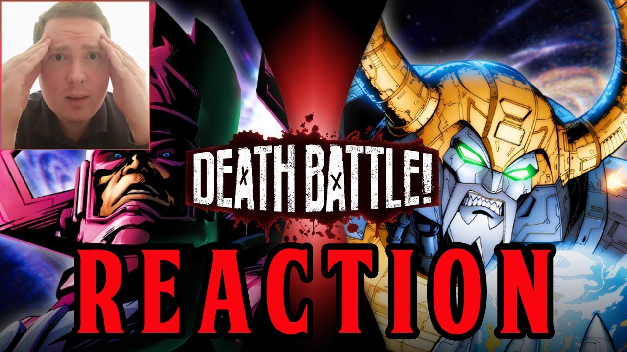 THE END IS HERE... Galactus VS Unicron DEATH BATTLE Reaction