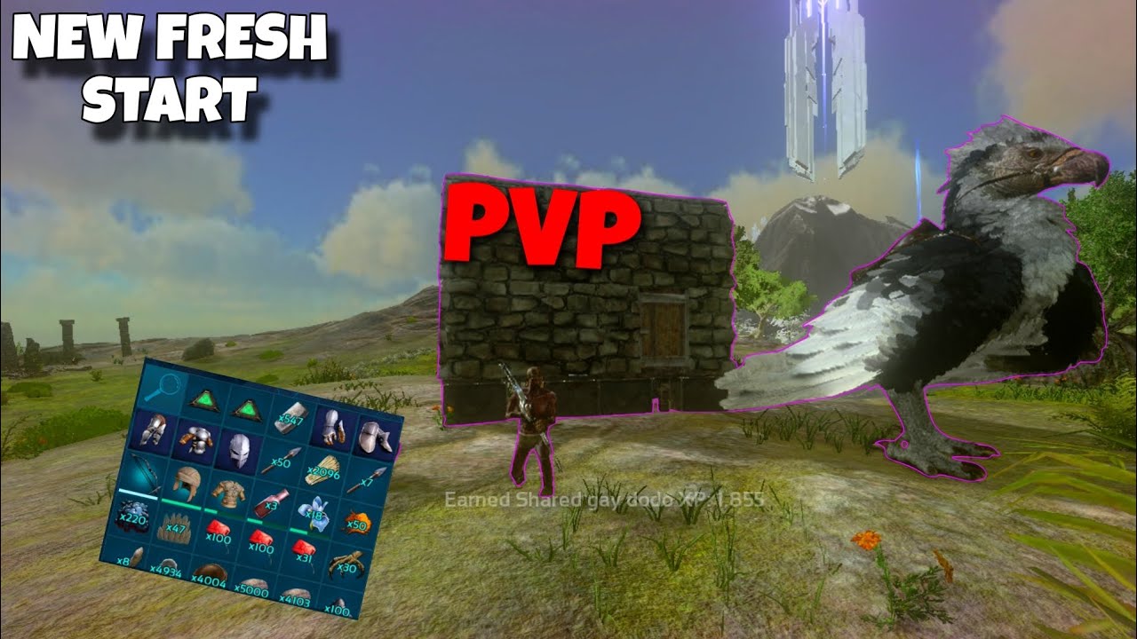 Ark mobile pvp - BEST FRESH START  | RENDOM PVP SERVER | Episode 2