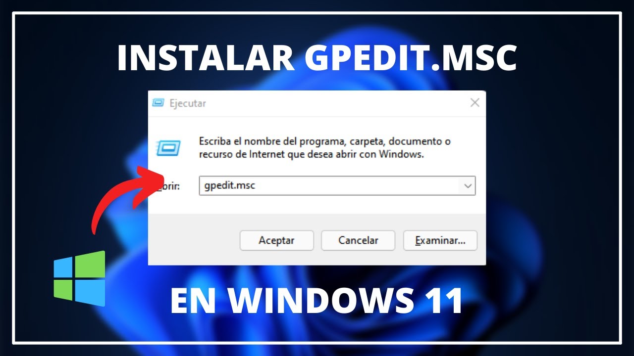 🔴 Cómo INSTALAR GPEDIT.MSC en Cualquier Version de WINDOWS 11 | Editor de Directivas de Grupo ✅