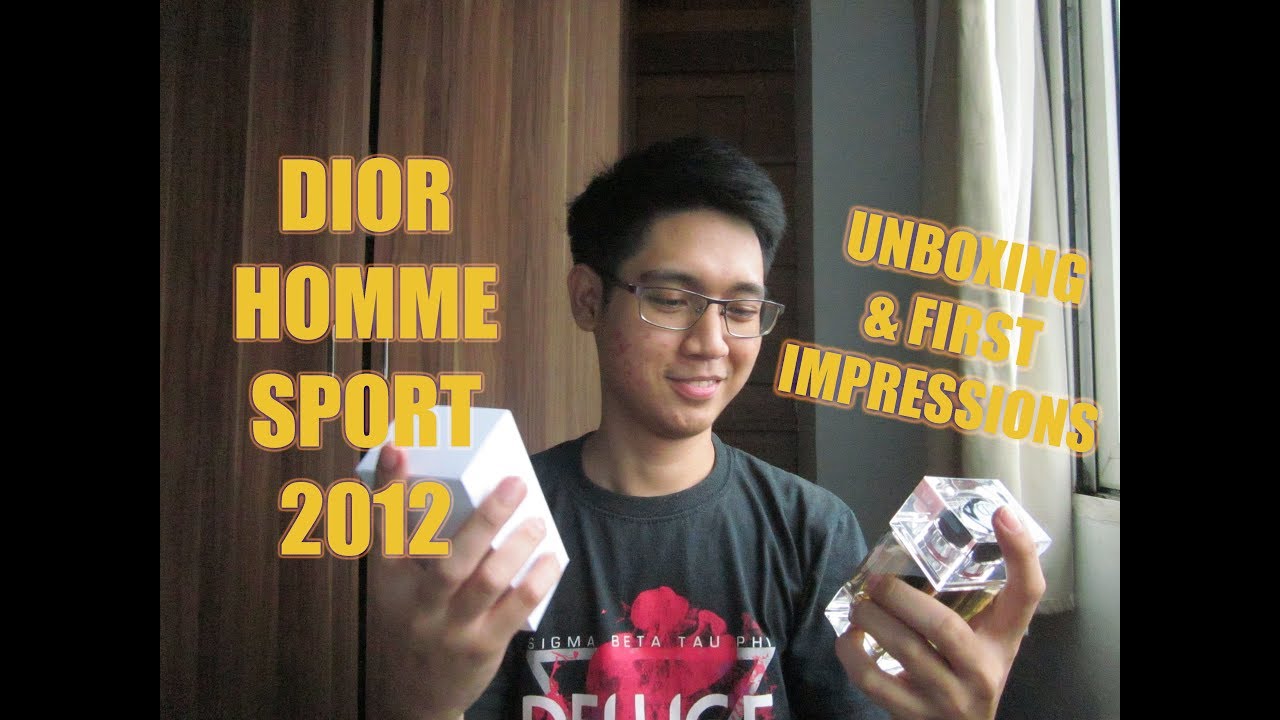 Dior Homme Sport 2012 | Unboxing and First Impressions