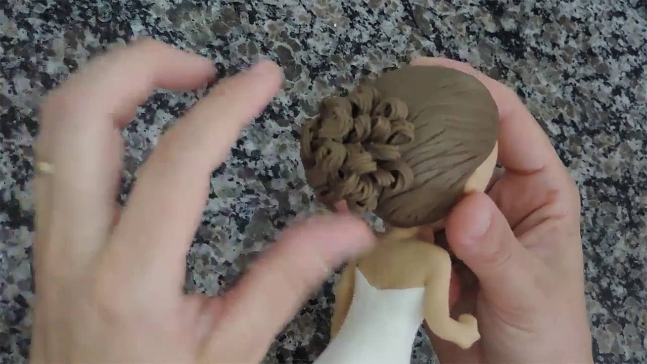 Biscuit -  Boneca fofinha vestido 3 parte