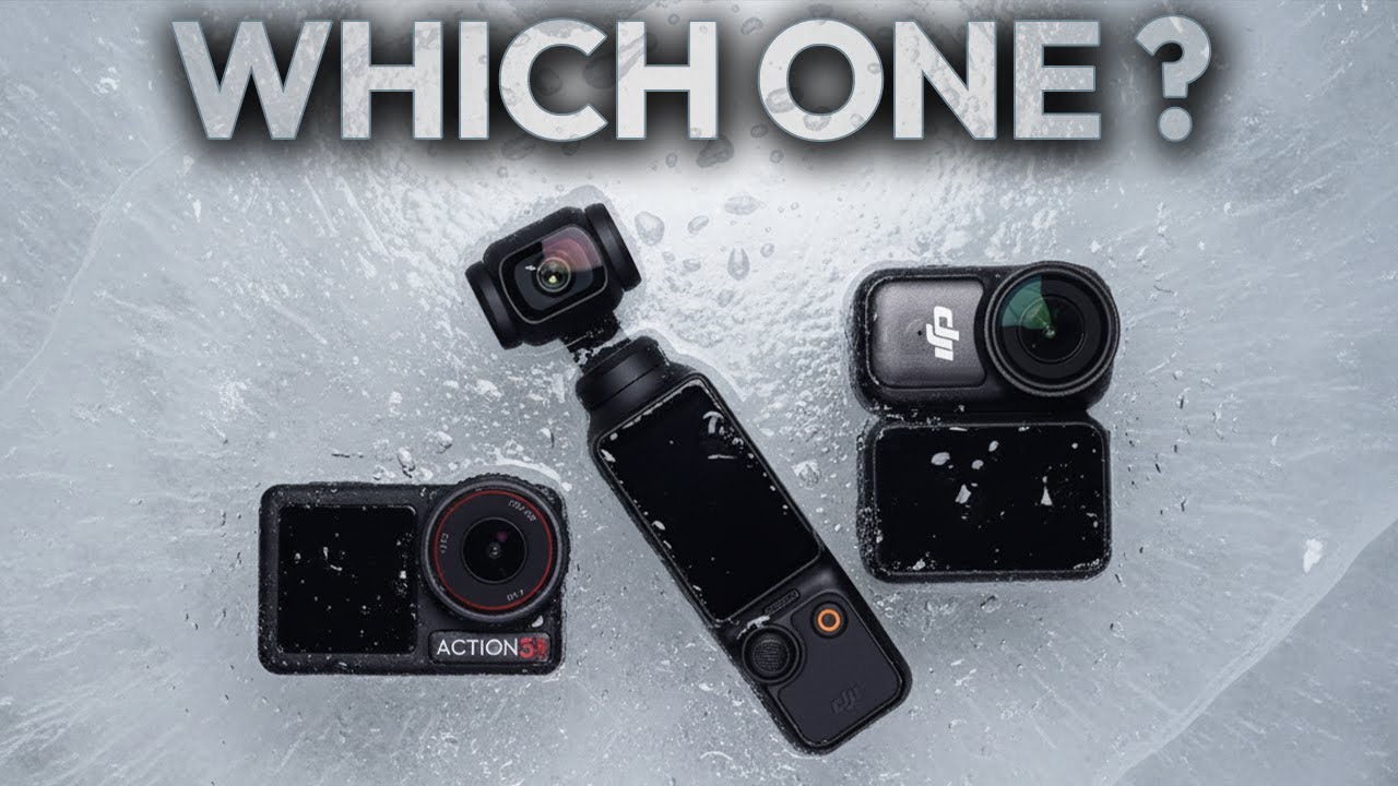 DJI OSMO NANO против POCKET 3 и ACTION 5 Pro — решающее сражение камер!