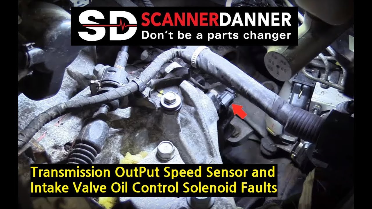 Transmission Doesn't Shift (P0722 - output speed sensor fault)