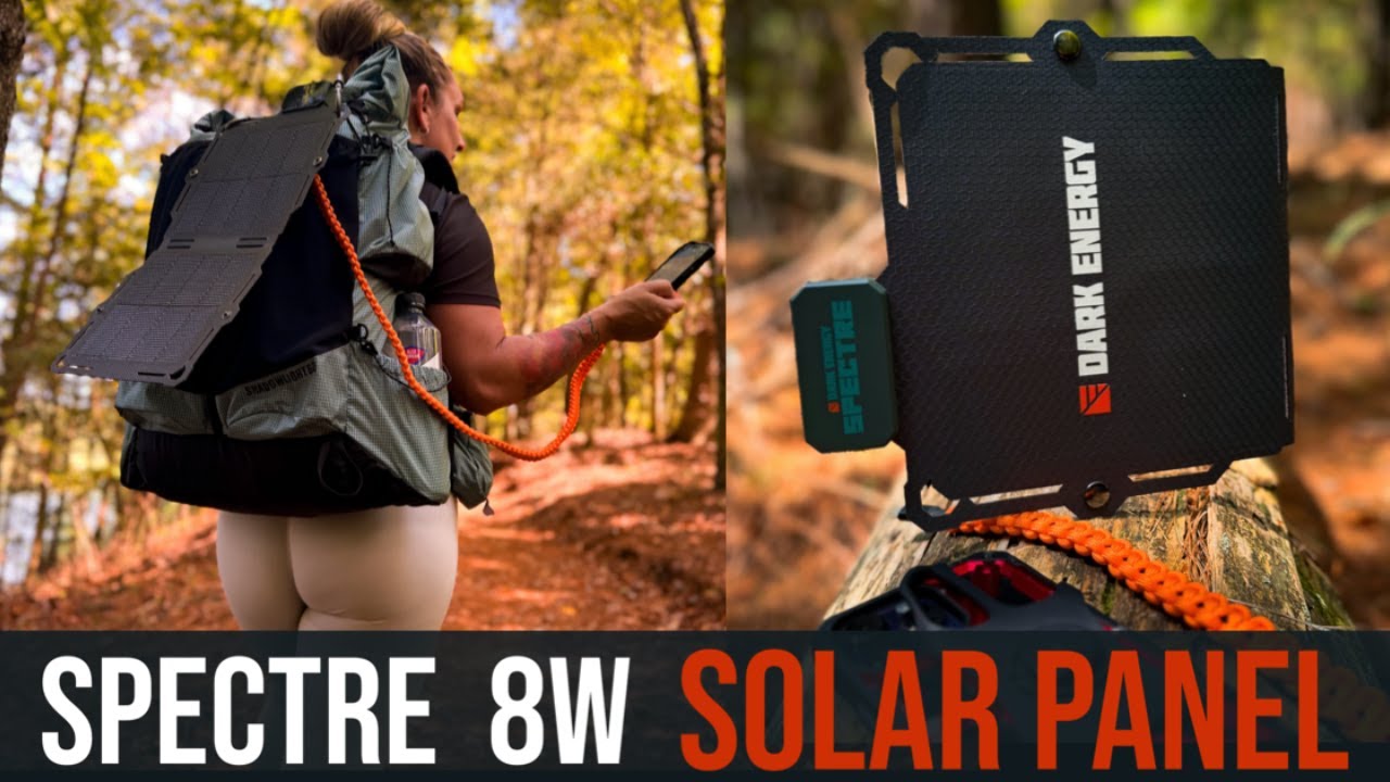 The Dark Energy Spectre Solar Panels Are The Lightest And Most Durable Out There!