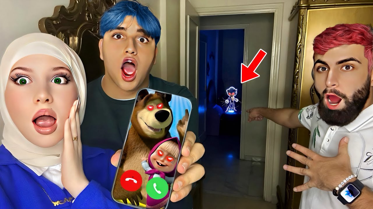 هاجمنا سونيك الشرير ببيتنا الساعة 