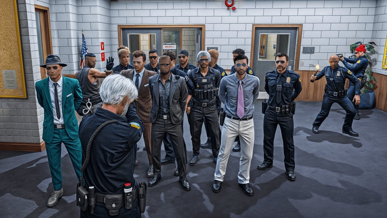 policjanci muwili ze nikt juz im nie wjedzie na komende