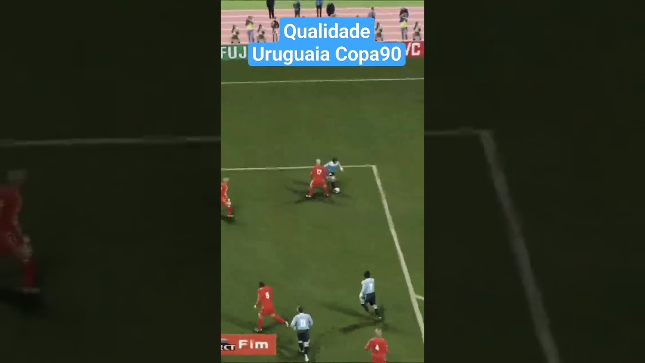 Pega esse gol do Uruguai na Copa90!!