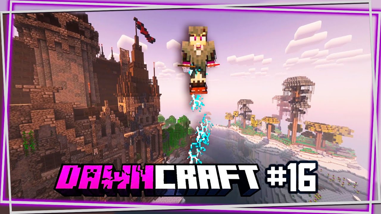 INVOCAMOS ANTENIO + Poderes ELECTRICOS en MINECRAFT DAWNCRAFT #16