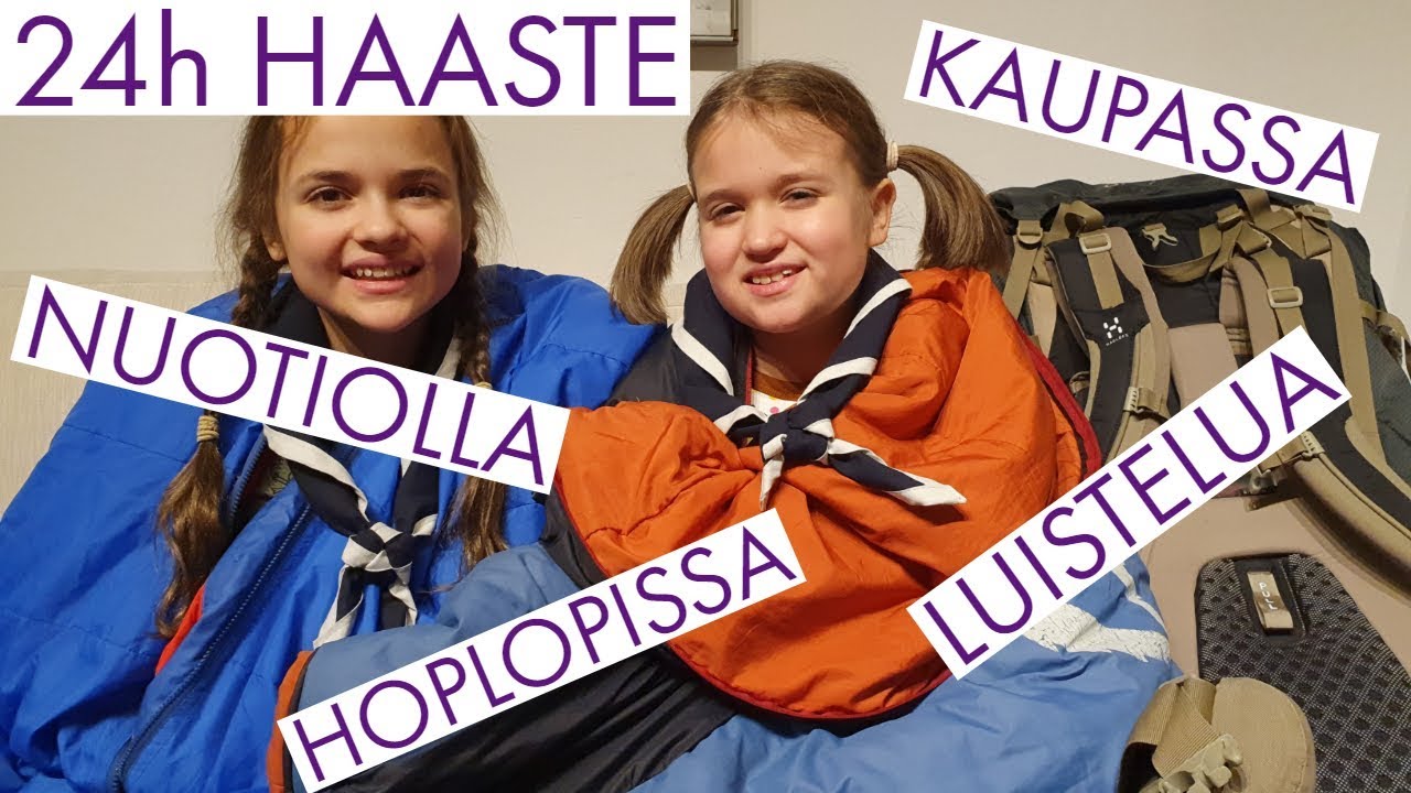 24h MAKUUPUSSISSA haaste