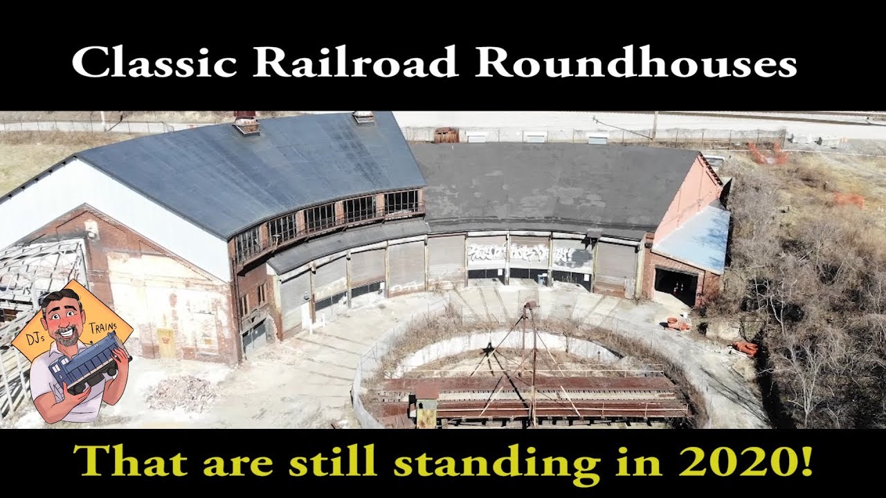 Classic Railroad ROUNDHOUSES That Are Still Standing In 2020!