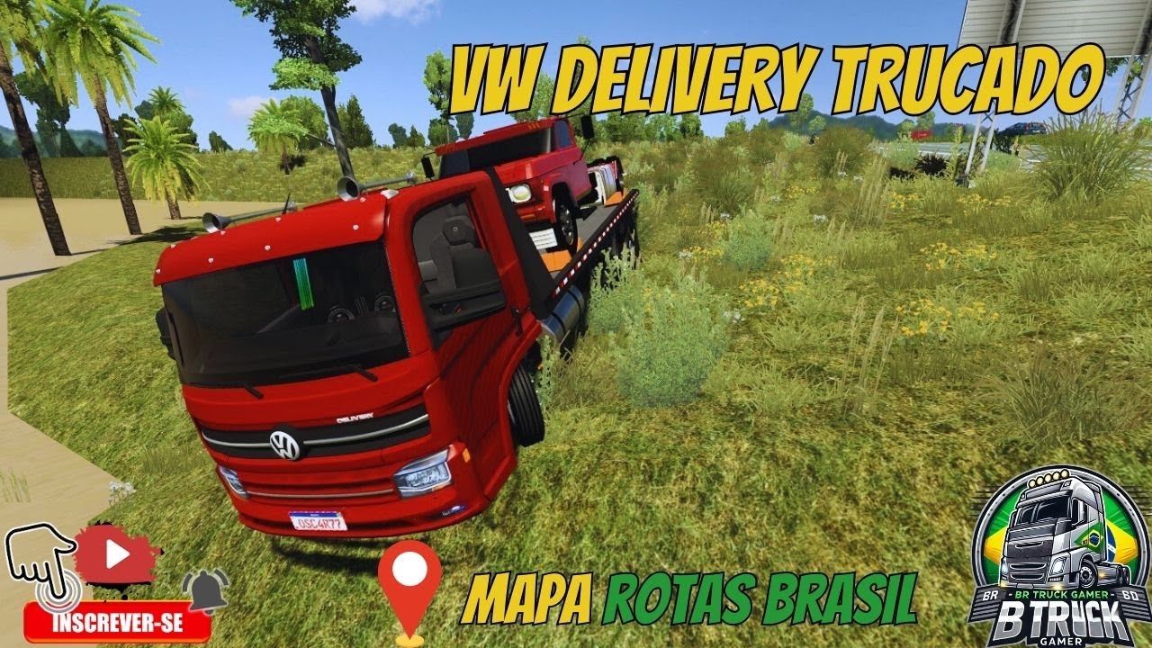 VW DELIVERY TRUCADO NA PRACHA FREE DOWNLOAD/ROTAS BRASIL 1.57 Mods BR Grátis