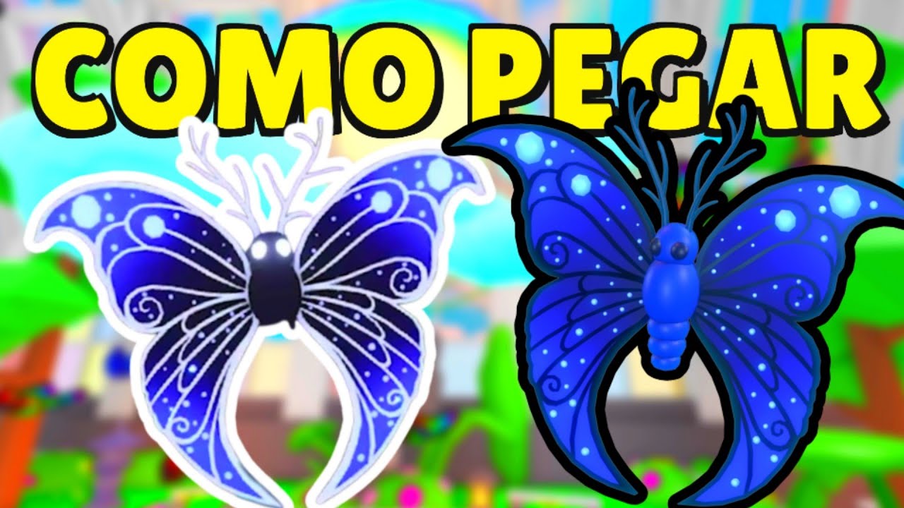 COMO PEGAR GRÁTIS NOVO PET LENDÁRIO BORBOLETA RAIO DE LUA PASSO A PASSO adopt me roblox