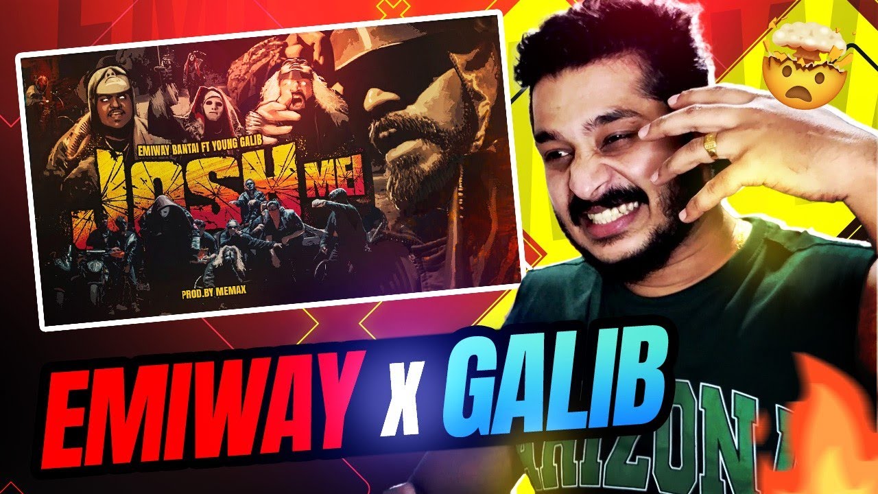EMIWAY BANTAI X YOUNG GALIB - JOSH MEI (Reaction) (PROD BY MEMAX)  | LiL AnnA ReactioN 😎🔥