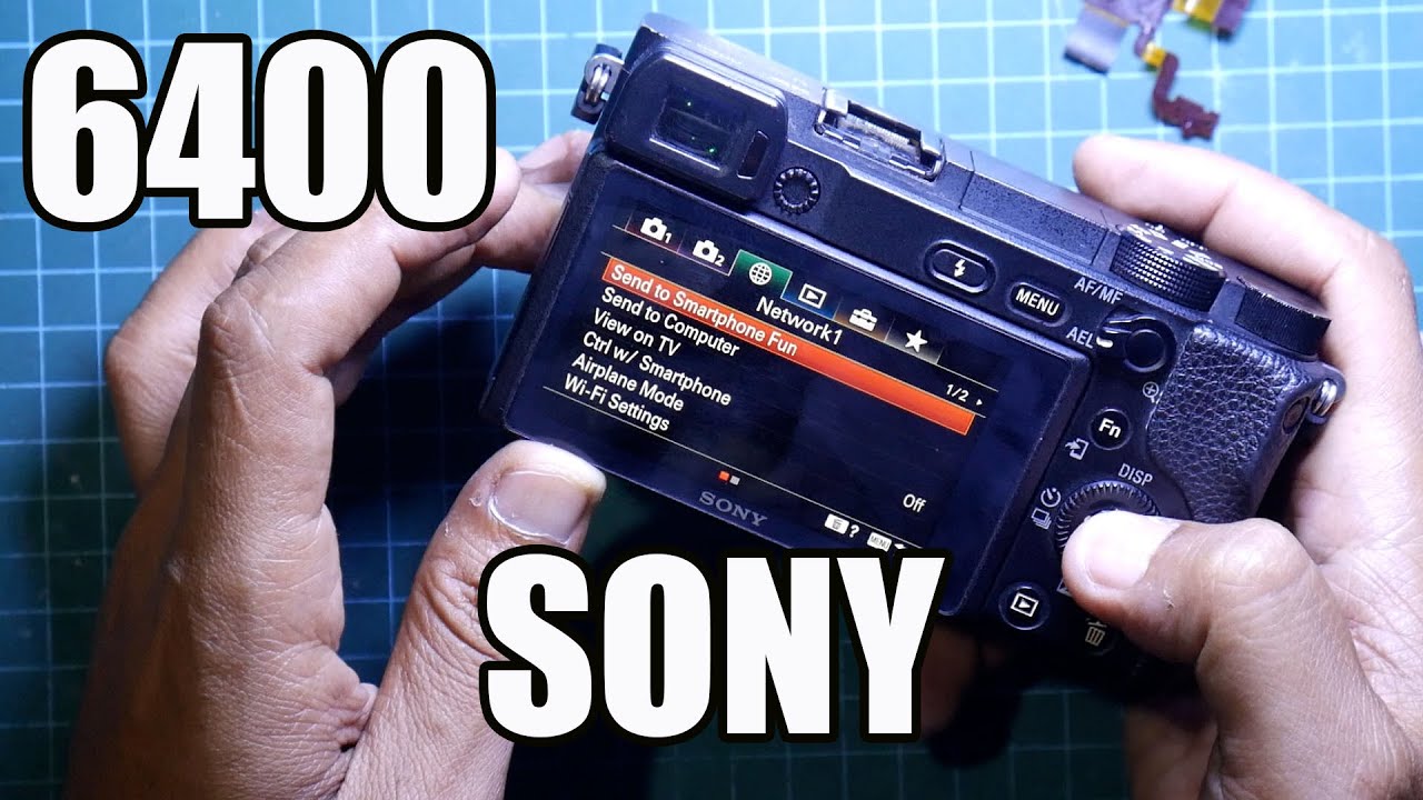 SONY A6400 GANTI FLEXIBLE LCD