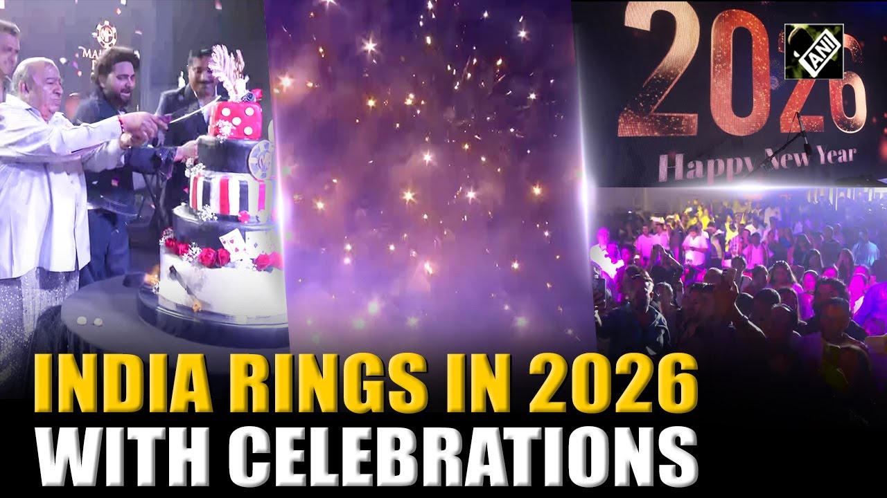 India rings in 2026 with fireworks and celebrations across the country