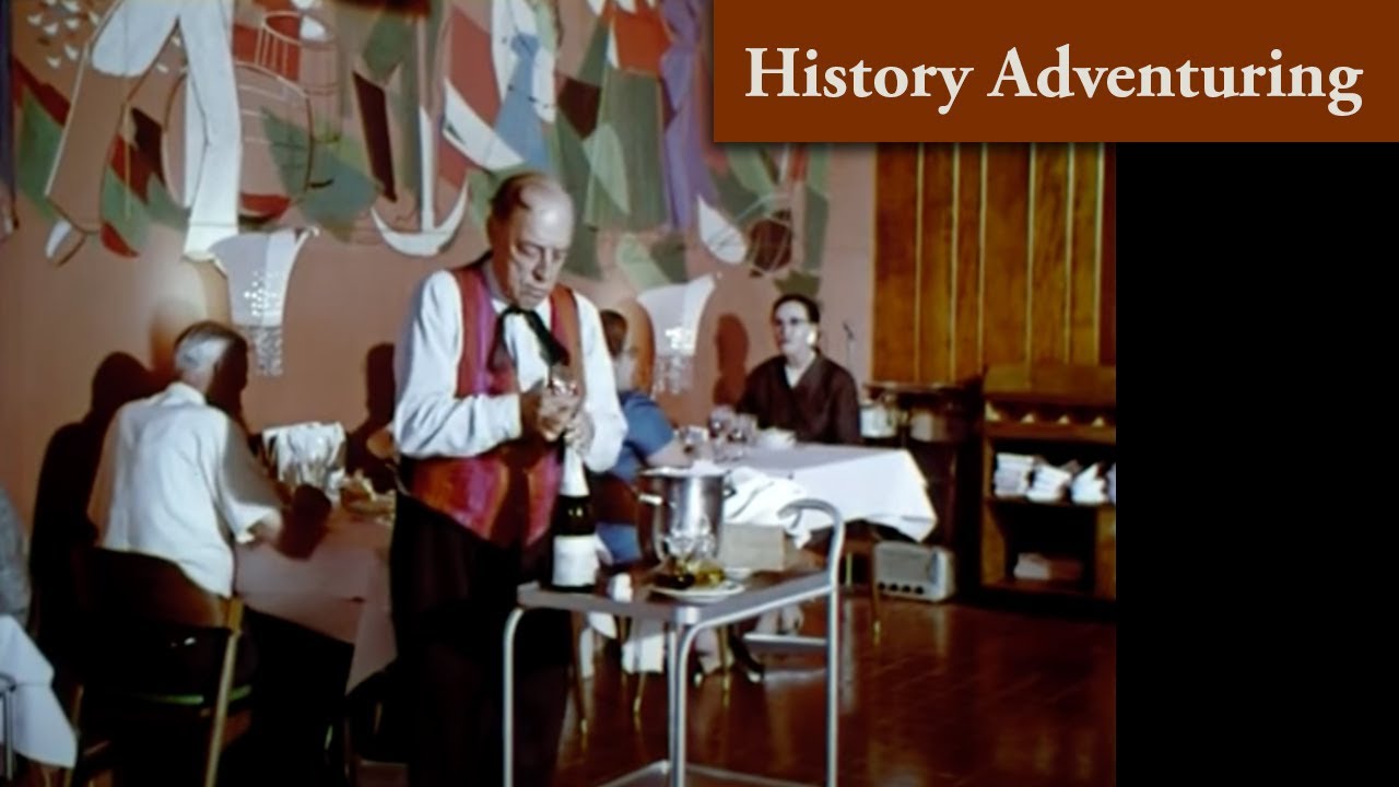 Buster Keaton at the Lantern Inn in 1961, Maryvale, Arizona