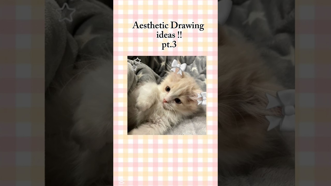 Aesthetic Drawing ideas!!pt.3˚.🎀༘⋆ #aesthetic #fyp #trending #drawing #ideas