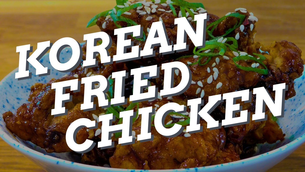 How to make Easy Korean Fried Chicken at home (The Crispiest, Crunchiest Fried Chicken Ever!)