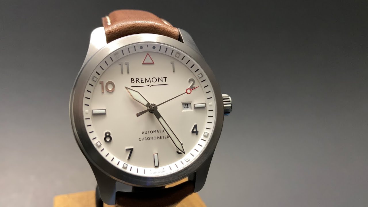 Bremont Solo White! Новейший бренд в нужное время!